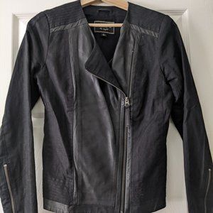 Lucky Brand Black Moto Jacket Size Small